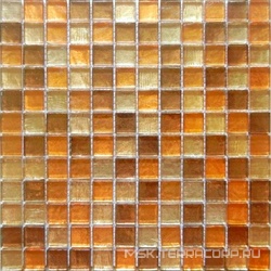 Мозаика из стекла на сетке S10-007 ZZ |30x30