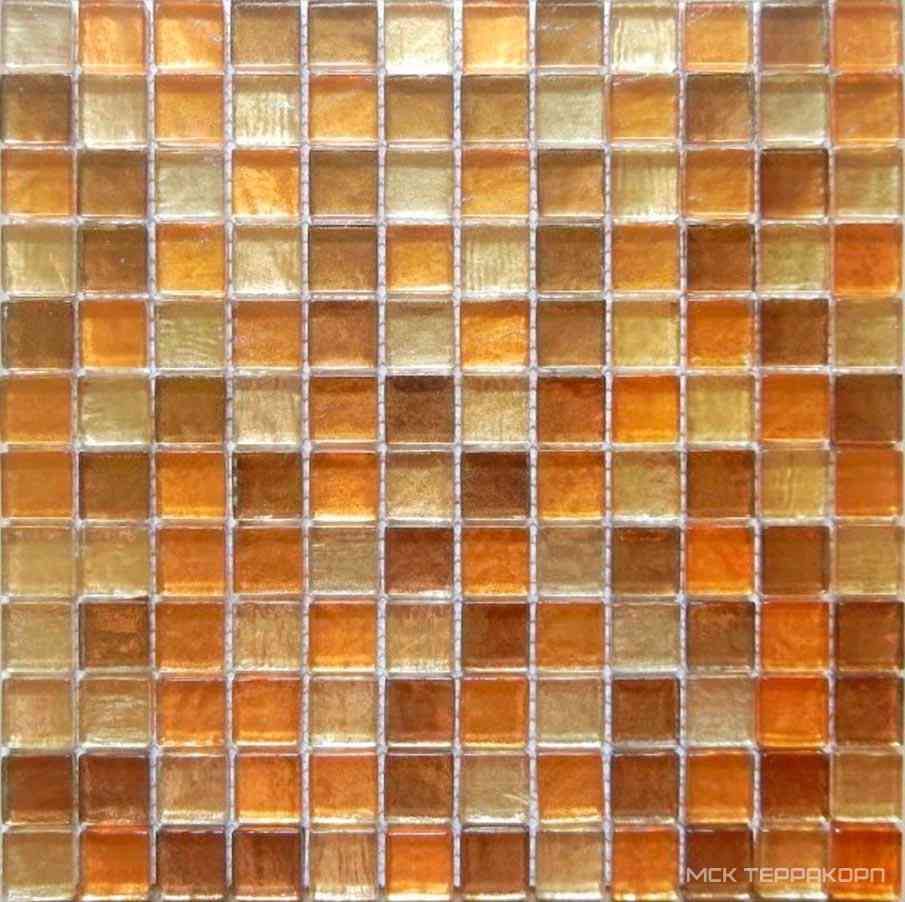Мозаика из стекла на сетке S10-007 ZZ |30x30