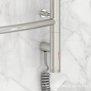 Полотенцесушитель " 3.0" 800х600 мм, электрический, МЭМ справа, в комплекте 4 телескоп.кроншт., цв. хром ZZ Сунержа Галант 00-5801-8060