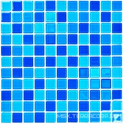 Blue wave-1  (25x25x4) ZZ 30x30