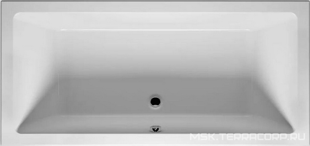 Ванна 180х80см, без ножек/рамы, панелей, слива-перелива, (акрил цв.белый), Lugo ZZ Riho lugo B133001005