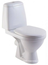 Унитаз-компакт Rosa Премьер белый| 65x36x76