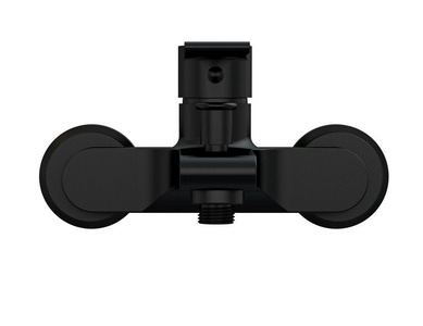 Смеситель для ванны/душа, без аксессуаров, цв.черный матовый Cersanit Brasko 63108