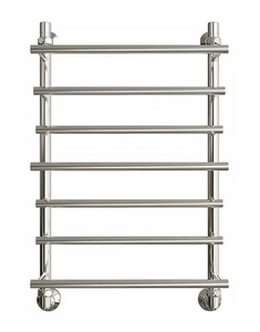 Полотенцесушитель водяной 80х50 см,  БЕЗ установочного комплекта n166302, цв. хром глянец KL Двин Q Primo 4627085974123 / 4627086037551