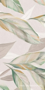 Керамическая плитка для стены Azori Ebri  foliage 1 31.5x63 00-00002210