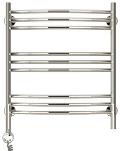 Полотенцесушитель электрический  Формат 10 ТЛ 600х500 правый , БЕЗ скрытого подключения, цв. хром ZZ Сунержа Стилье 00511-6050