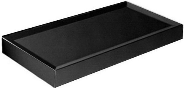 Полка 50х15хh3см, (матовая чёрная керамика),  ZZ Fantini Young 96 P4 7605