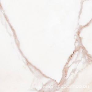 Керамогранит для пола и стены Kerranova Iceberg  2001 белый лапатированный 60х60 K-2001/LR/600x600x10