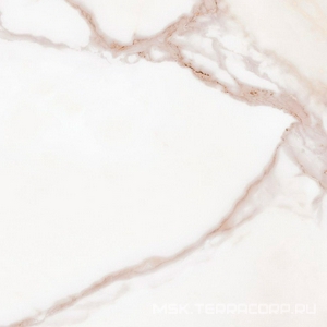 Керамогранит для пола и стены Kerranova Iceberg  2001 белый лапатированный 60х60 K-2001/LR/600x600x10