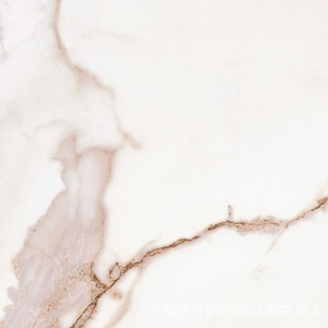 Керамогранит для пола и стены Kerranova Iceberg  2001 белый лапатированный 60х60 K-2001/LR/600x600x10