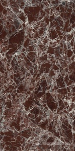 Керамогранит для пола и стены Ariostea Ultra Marmi Rosso Imperiale  Lucidato (Shiny)  6 mm 150x300 UM6L300673