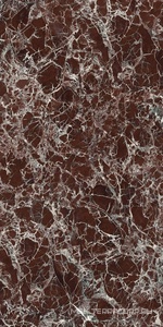 Керамогранит для пола и стены Ariostea Ultra Marmi Rosso Imperiale  Lucidato (Shiny)  6 mm 150x300 UM6L300673