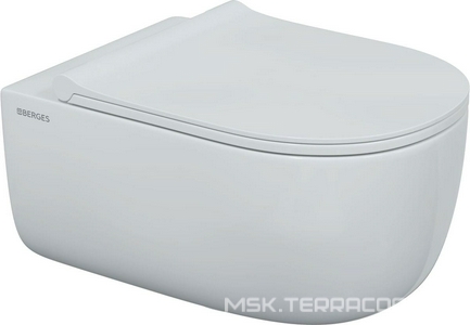 Сет инсталляция NOVUM525, кнопка L1 белая, унитаз EGO XL Rimless, сиденье дюропласт Okus Slim SO, микролифт, ZZ Berges Универсал 043323