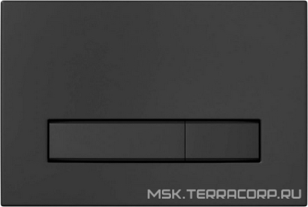 Система инсталляции для унитазов Atom Line 410 с кнопкой смыва, черная soft touch, ZZ Berges Универсал 040340