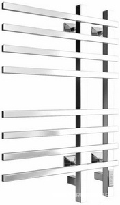 ОБРАЗЕЦ Полотенцесушитель электрический 80х50 см, скрытый монтаж, цв. хром глянец KL Двин LX plaza neo 4657801249136 (товар 4657771770869)