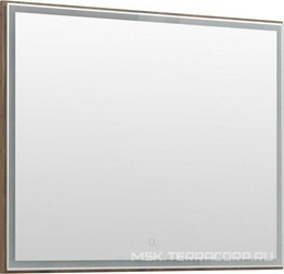 Зеркало Nova Lite 100 см LED, цвет дуб рустикальный ZZ
