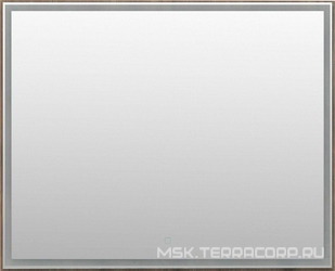 Зеркало  100 см LED, цвет дуб рустикальный ZZ Aquanet Nova Lite 249519