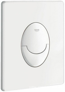 Накладная панель, 2 объема смыва, вертикальная, цв белый ZZ Grohe Универсал 38505SH0