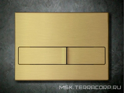 Клавиша для инсталляции NOVUM L8, R8, D8, S8, F8, O8, двухрежимная, цв. бронза ZZ Berges Novum 040018