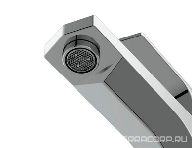 Смеситель для раковины, донный клапан click clack в комплекте, цв.хром Cersanit Wisla 63055