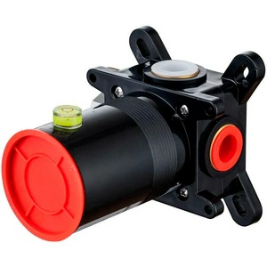 Смеситель для душа, встраиваемый в стену, внутренняя часть в компл., (цв.черный матовый),  ZZ Allen Brau Infinity 5.21015-31