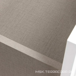 Тумба под раковину, с 2 выкатными ящиками, 776x469хh613мм, без раковины/столешницы, БЕЗ РУЧЕК, (цв.серый матовый),  ZZ La Fenice Cubo FNC-01-CUB-G-80-2