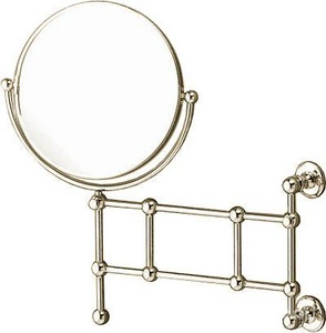 Зеркало косметическое, увеличительное, настенное, поворотное, (латунь)  ZZ Devon & Devon First class DD33150OT