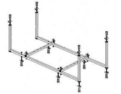 Рама жесткая для ванны  140 ZZ Ravak Gentiana GR00001084