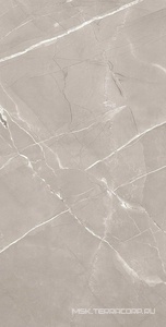 Керамогранит для пола и стены Alpas Euro Premium Marble Armani Grey Satin 60x120 n169508