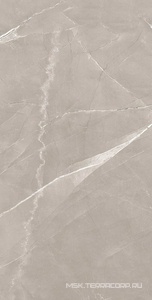 Керамогранит для пола и стены Alpas Euro Premium Marble Armani Grey Satin 60x120 n169508