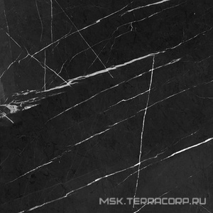 Керамогранит для пола и стены Гранитея Neiva/Нейва Neiva Black/Нейва G395 черный полированный 60x60 G395PR