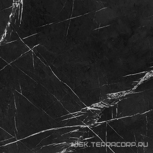 Керамогранит для пола и стены Гранитея Neiva/Нейва Neiva Black/Нейва G395 черный полированный 60x60 G395PR