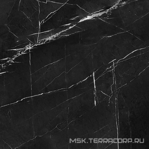 Керамогранит для пола и стены Гранитея Neiva/Нейва Neiva Black/Нейва G395 черный полированный 60x60 G395PR