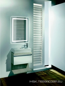 Зеркало -VOICE 600х800 голосовое управление, подогрев, сенсорный выключатель ZZ Azario Рига LED-00002614