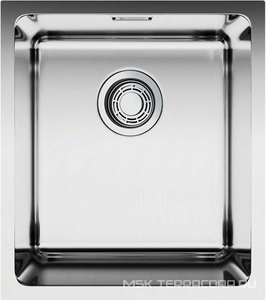 Мойка кухонная 440x380 мм, нерж. сталь 0,8 мм, в комплекте крепёж, донный клапан, сифон, цв.нержавеющая сталь ZZ Omoikiri tadzava 4993077