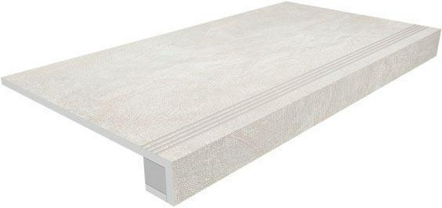 Ступени Техно Ametis Spectrum Комплект (Ступень SR00 (33x120) непол. (прямоугол. бортик) с насечками + Подступенок  14,5x120 39136