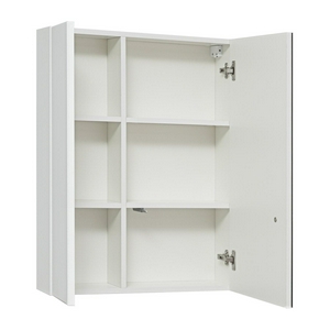 Зеркало-шкаф 60 см, без подстветки, цв.белый глянец XX Aqua de Marco AXIOMA 1060WGAXI