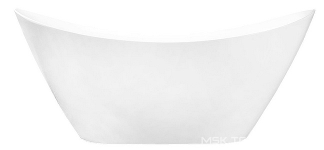 Ванна акриловая 1800х770х760 мм, свободностоящая, с сифоном и ножками, цвет белый ZZ Azario MELADO AZ-6107-18W