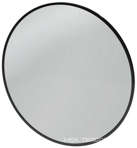 Зеркало круглое, d=70 см, корпус МДФ, без подсветки, цв.черный сатин ZZ Jacob Delafon odeon rive gauche EB1177-S14