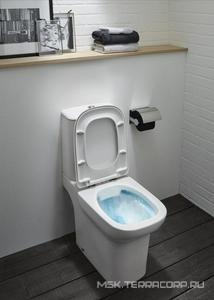 Чаша унитаза ,  безободковый, БЕЗ крышки-сиденья и бачка ZZ Jacob Delafon Vox UJN102-00