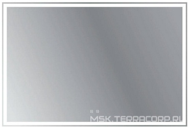 Зеркальный шкаф 600x800x155мм, реверс., с встроенным по периметру светильником и сенсорным выключателем, 12W, 220-240V, BelBagno ZZ
