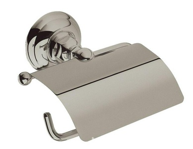 Держатель т/б, с крышкой  (цв. блестящий никель),  ZZ Nicolazzi Classica 1492 NL