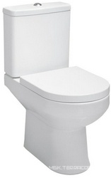 Унитаз напольный Spirit, цвет белый, с крышкой-сиденьем микролифт в комплекте XX