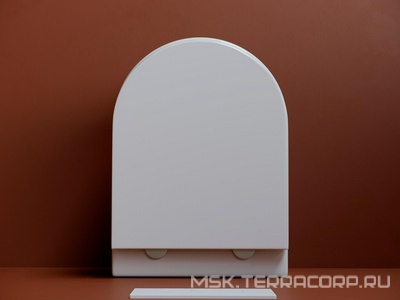 Унитаз подвесной, безободковый, смыв Торнадо, тонкая крышка-сиденье микролифт в комплекте, белый Ceramica Nova Up CN4007