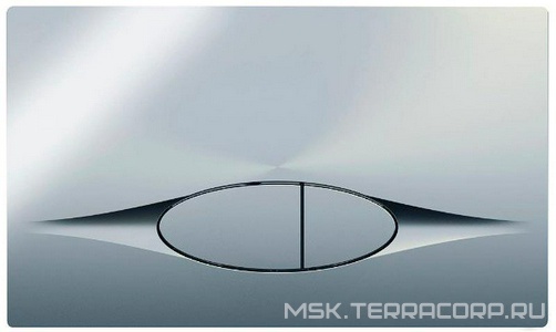 АКЦИЯ  Инсталляция для подвесного унитаза на 3/6 литра, с клавишей в комплекте , цв.хром Jacob Delafon Универсал E21822-CP