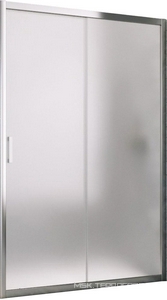 Душевая перегородка универсальная, неподвижная, 96 x h200 см, профиль глянцеый хром, стекло сатин ZZ Vegas Glass EAF EAF TUR NOVO h2000 96 08 10