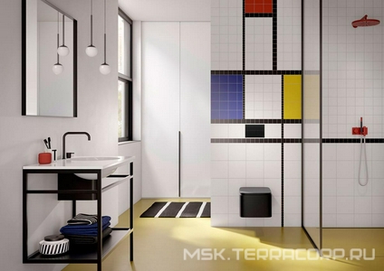 Панель смыва с двумя клавишами, для застенного модуля д/унитаза, (стекло черное сатинированное),  II ZZ Tece TECEsquare 9240825