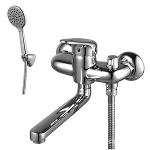 Смеситель для ванны/душа plus , с аксессуарами, хром ZZ Lemark Luna LM4114C