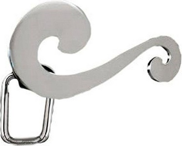 Держатель туалетной бумаги (цв.хром) (крепл.в компл.)  ZZ Eurolegno Narciso EU0909012/cr