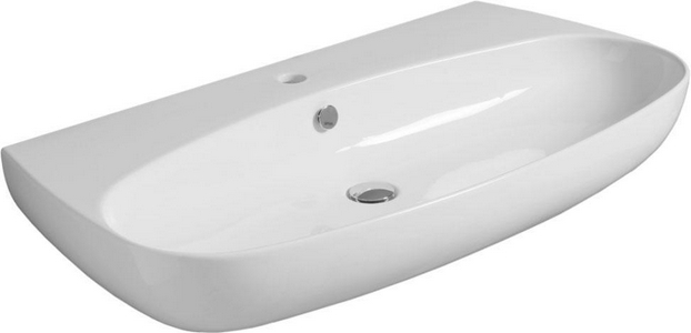 Раковина подвесная, накладная 100х52хh16см, БЕЗ крепежа арт.F 89,  ZZ Simas Vignoni VI 12